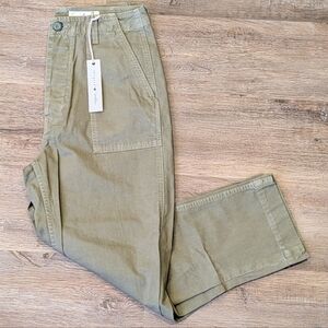 Imogene + Willie Palmore Pants In Military Green Women's Size Large NWT